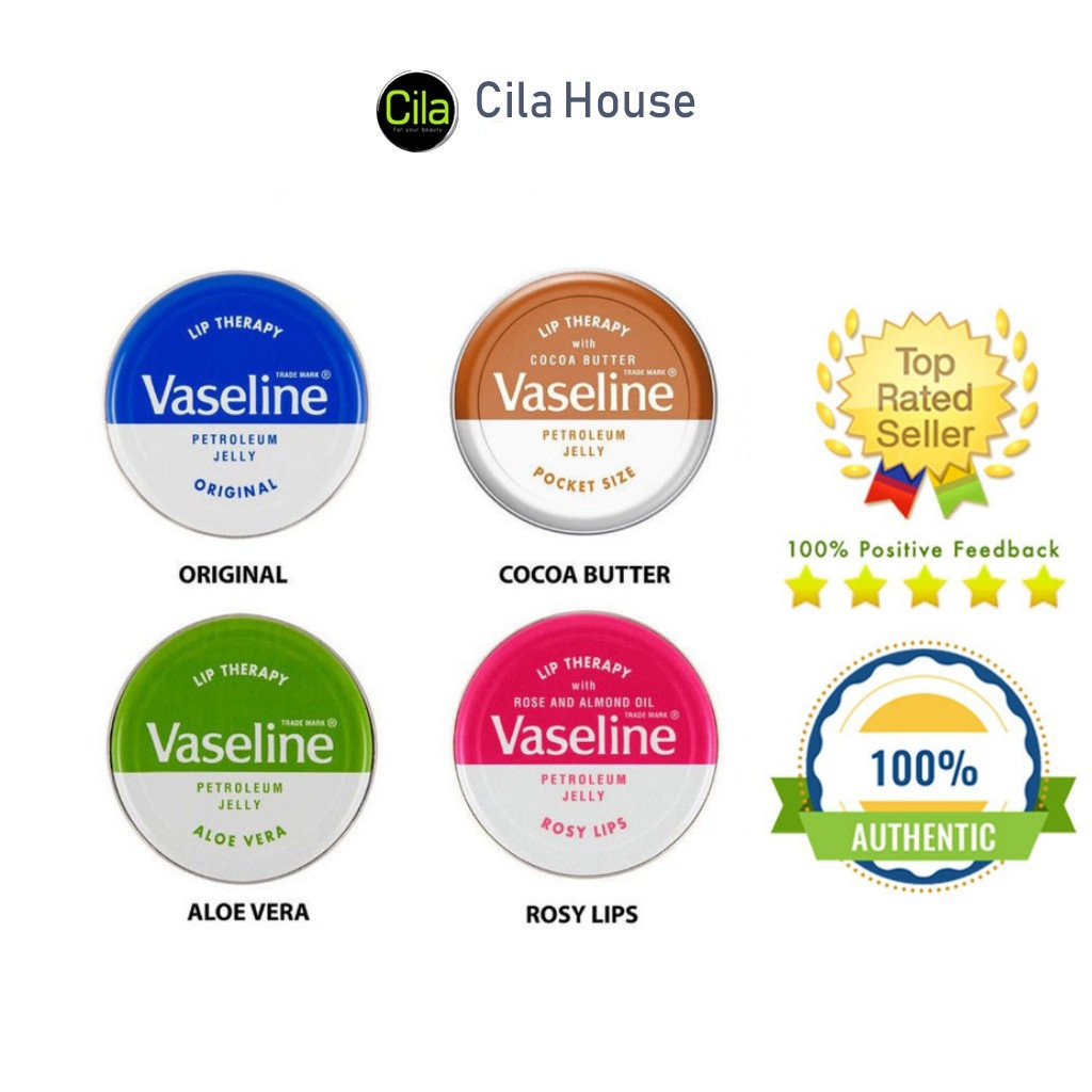 Sáp dưỡng môi Vaseline Lip Therapy 20g UK - Cila House