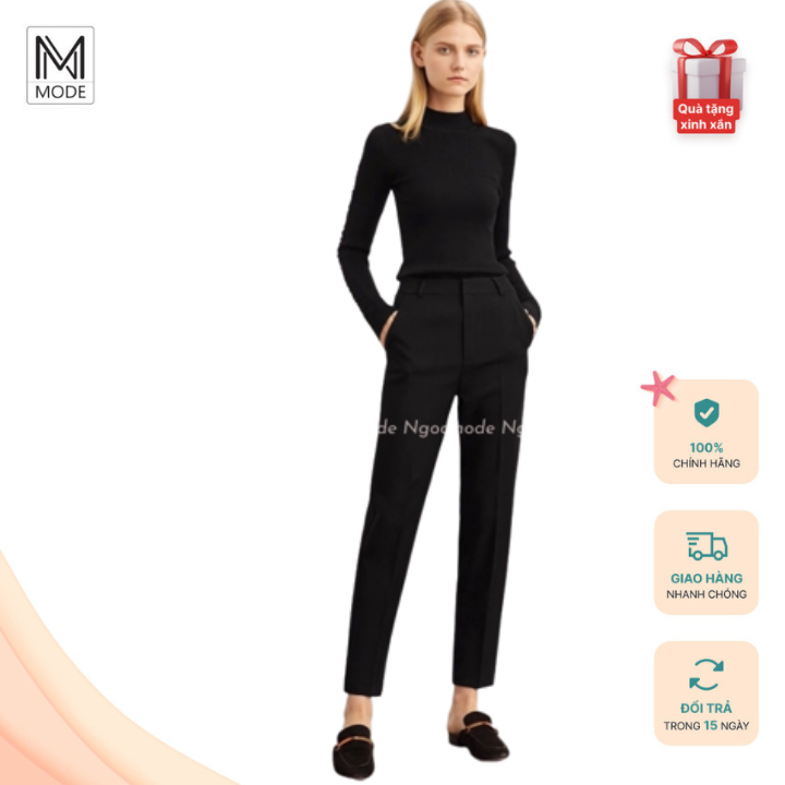 Quần Âu Nữ Ngocmode Đồ Tây Công Sở Form Chuẩn Cạp Cao Chất Vải Đẹp Mặc Tôn Dáng, Full Size