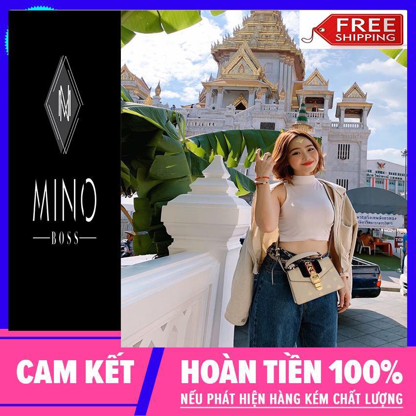 Áo 3 lỗ ngược cổ lọ, áo 3 lỗ nữ, áo 3 lỗ nữ croptop, áo cổ lọ nữ, áo thun nữ, áo kiểu nữ, mino boss