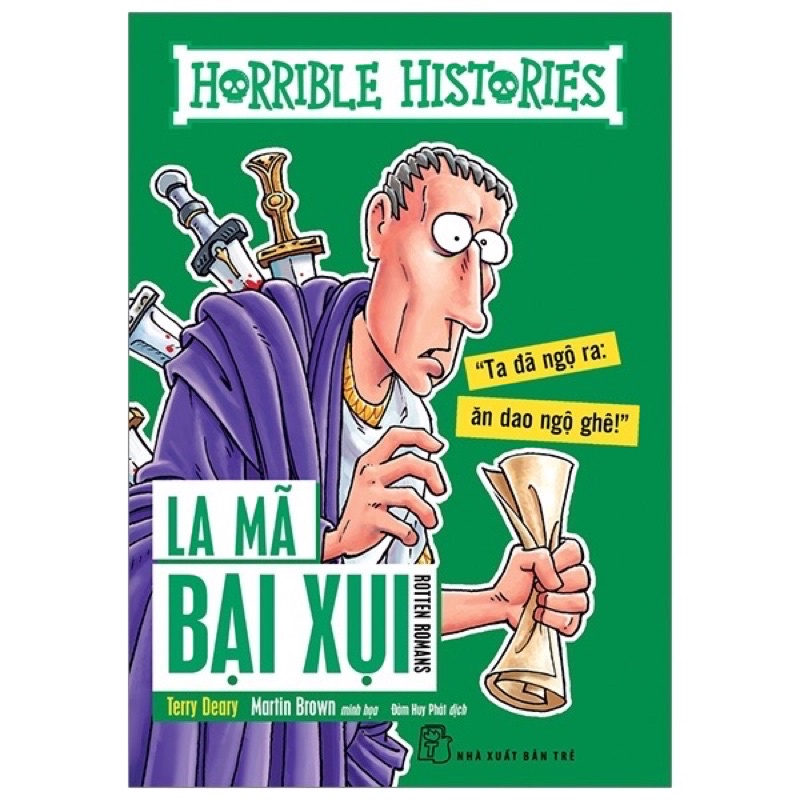 Sách - horrible histories - la mã bại xụi