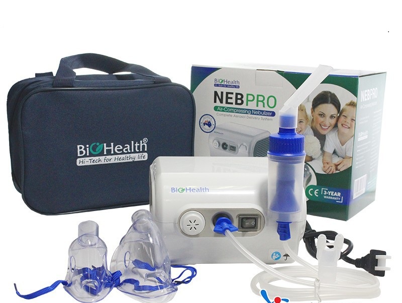 Máy xông khí dung, máy xông mũi họng Biohealth Neb Pro Úc