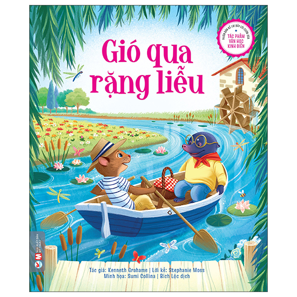 Fahasa - phiên bản kể lại đầy lôi cuốn của tác phẩm văn học kinh điển - gió qua rặng liễu