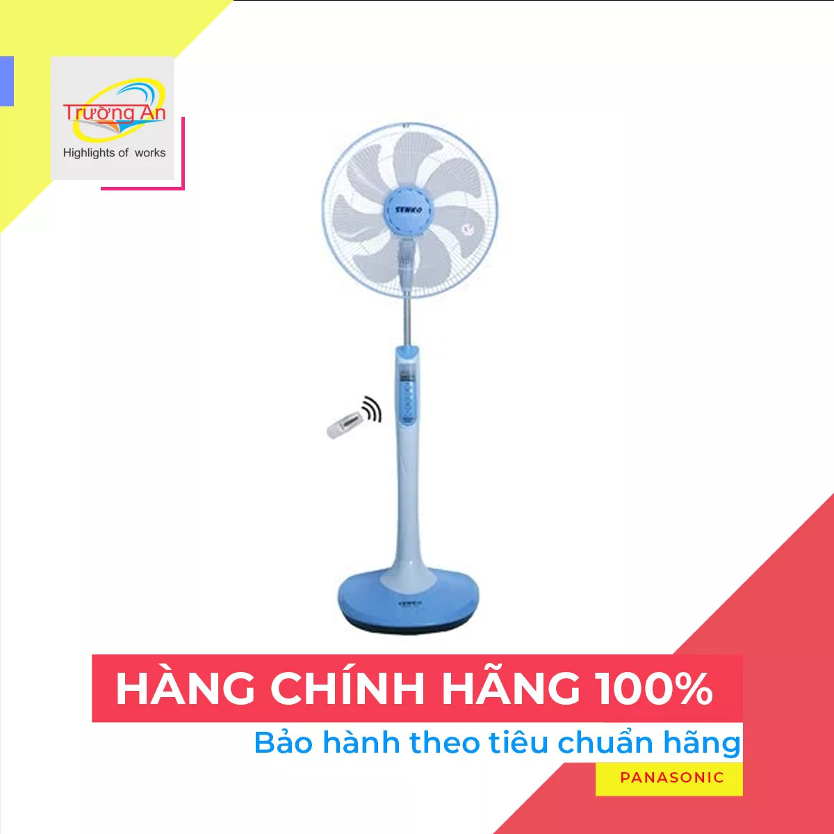 Quạt đứng điều khiển từ xa Senko DR1608