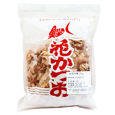 Cá bào Hana Katsuo 100g nguyên liệu rắc lên bánh takoyaki