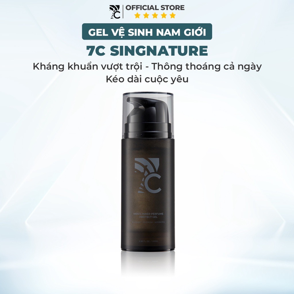 Gel vệ sinh cho nam giới hương nước hoa 7C Signnature quyến rũ