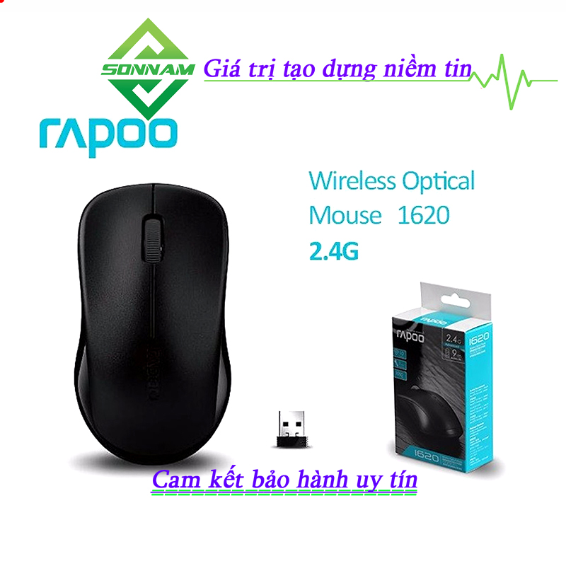 Chuột không dây rapoo 1620 chính hãng