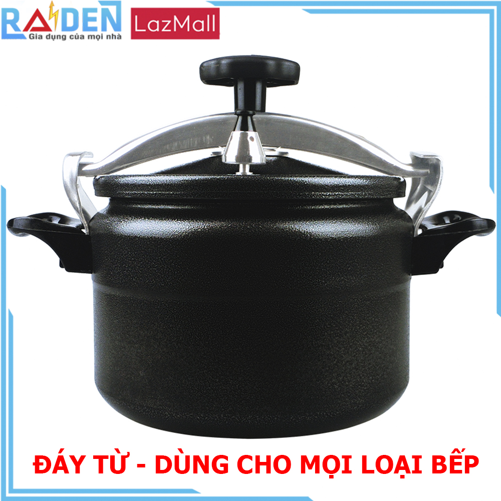 [HÀNG CHÍNH HÃNG] Nồi Áp Suất Đun Ga Đáy Từ Fujika Hợp Kim Cao Cấp An Toàn Nấu Được Trên Mọi Loại Bếp Dùng Cho Bếp Từ Bếp Gas Bếp Điện Hồng Ngoại Bếp Củi..vv