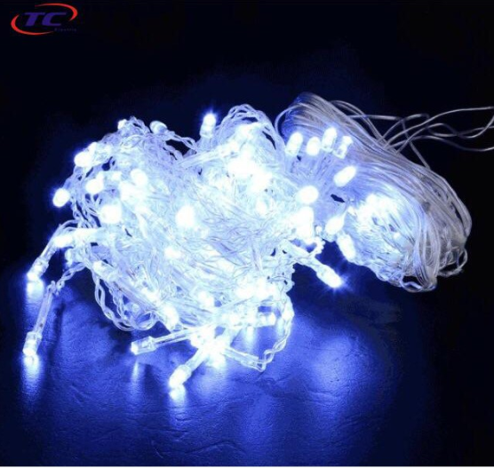 dây đèn nháy led trang trí noel, tết 2024 dài 5M 34 bóng led nhiều màu sắc