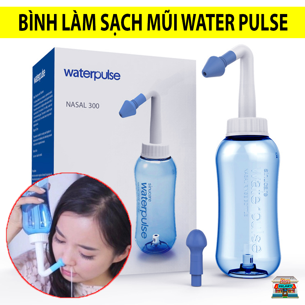 Bình làm sạch mũi water pulse - công nghệ mới loại bỏ vi khuẩn , bình rửa mũi cho người lớn , bình rửa mũi , bình rửa mũi xoang , dụng cụ vệ sinh mũi