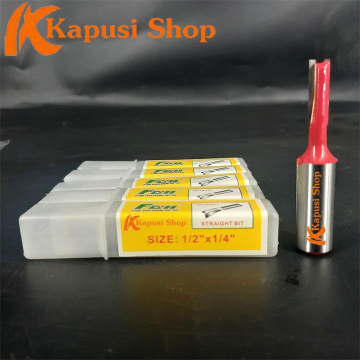 Bộ 5 mũi soi, mũi phay thẳng 6mm Favi