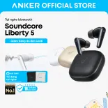 Tai Nghe Không Dây Soundcore Liberty 5 by Anker, Noise-Cancelling Wireless Earbuds, 2x Stronger Voice Reduction, Real-Time Adaptive Noise Cancellation, Fast Charging, Dolby Audio, 6-Mic Al Clear Calls, Long Battery Life, Model: A3957