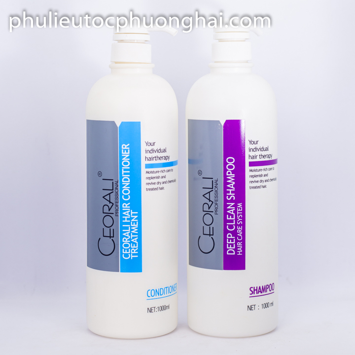 ComBo Cặp Dầu gôi siêu sạch Ceorali