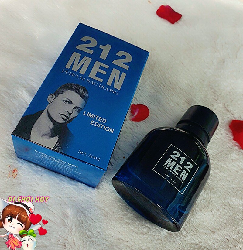 Nước hoa nam thơm lâu 212 men sắc hương - 50ml