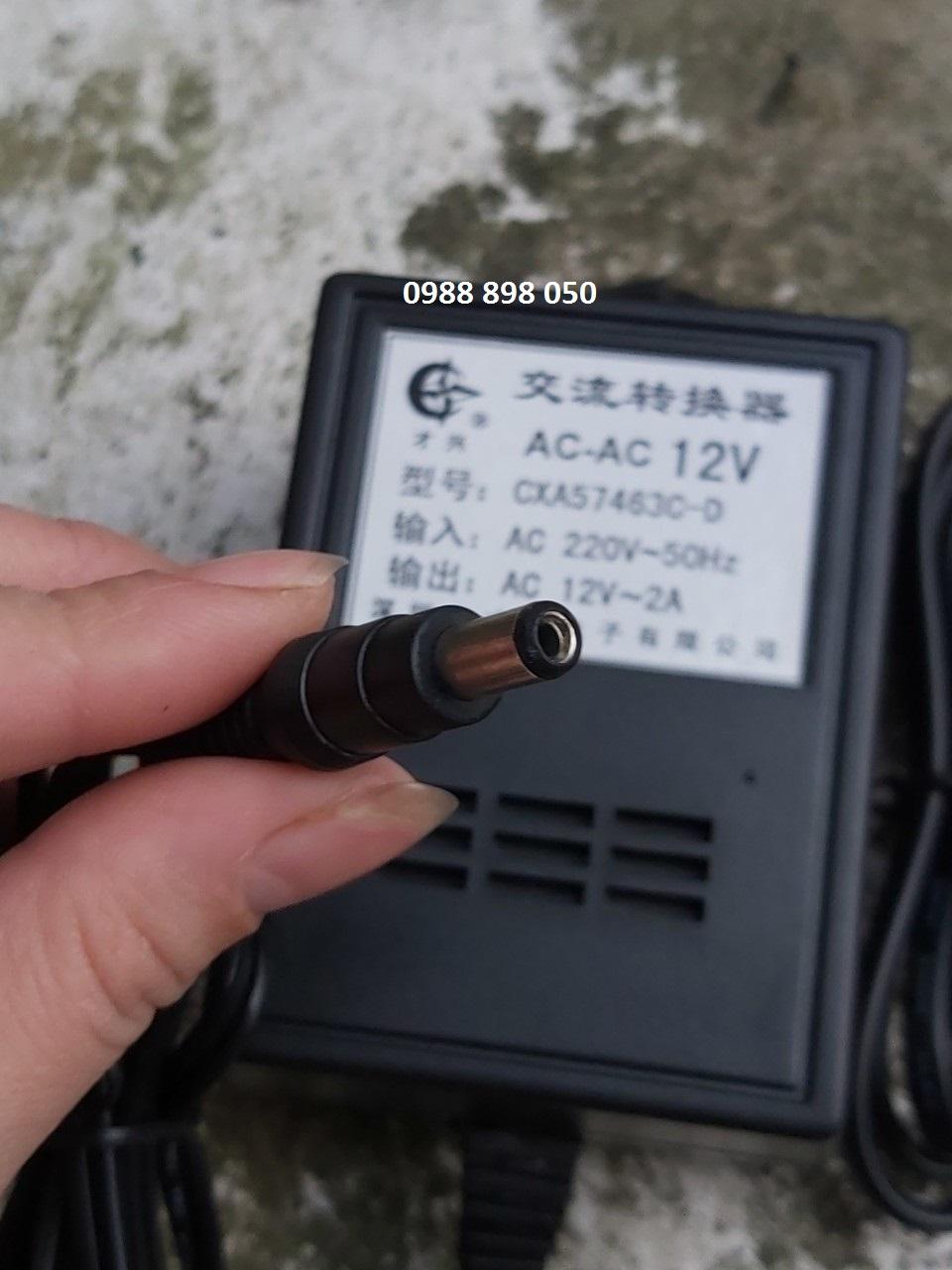 Bộ nguồn xoay chiều ac 220v ra ac 12v 2a loại tốt