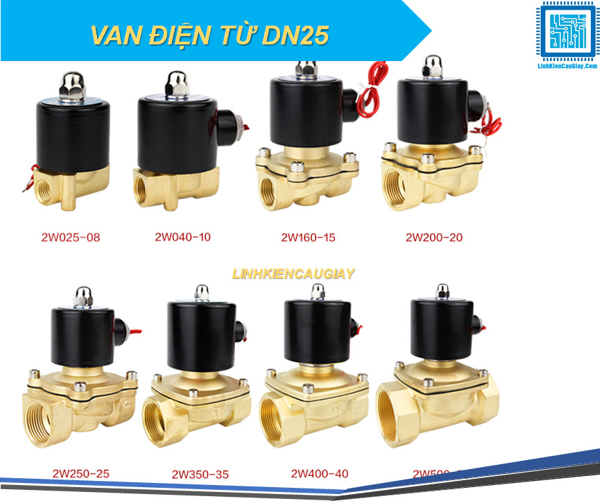 Van điện từ nước dn25