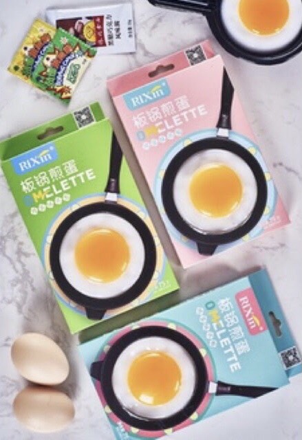 Pudding thạch chảo trứng chiên