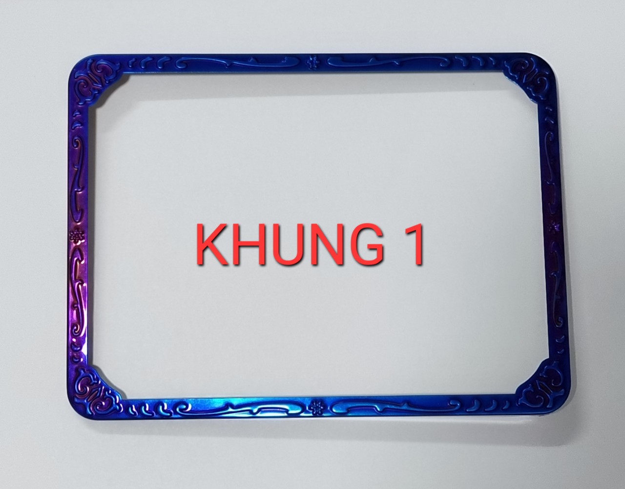 Khung bao biển số titan 7 màu