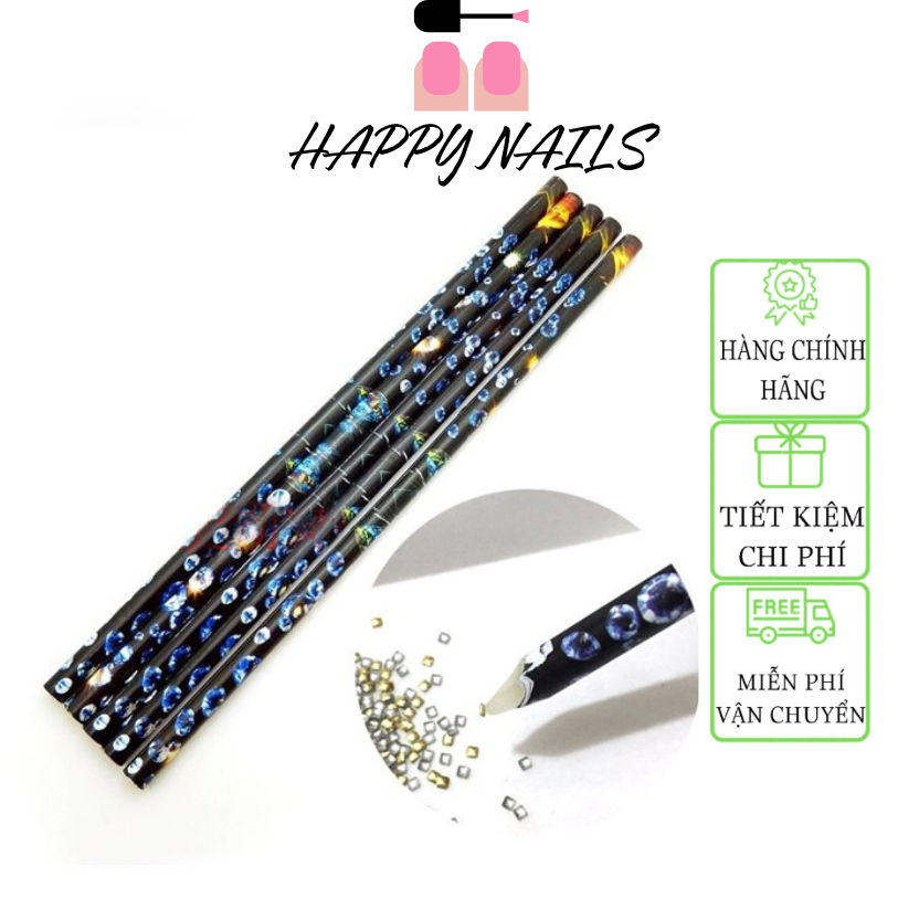 Bút Chấm Đá Nhặt Charm Nail Chuyên Dụng cho dân làm móng nail, Bút chì thạch chấm đá giá rẻ - Sáp chấm đá, Bút chấm đá dạng sáp dính đá tốt dễ thao tác gắn đá, phụ kiện nail