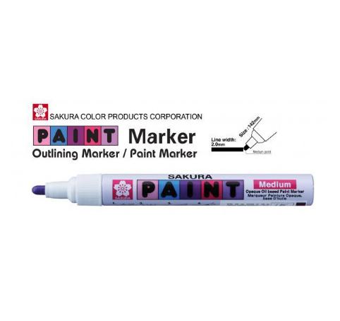 Bút sơn Sakura Paint Marker XPMK-B 2.0mm- Bút vẽ trang trí lên mọi chất liệu không xóa được