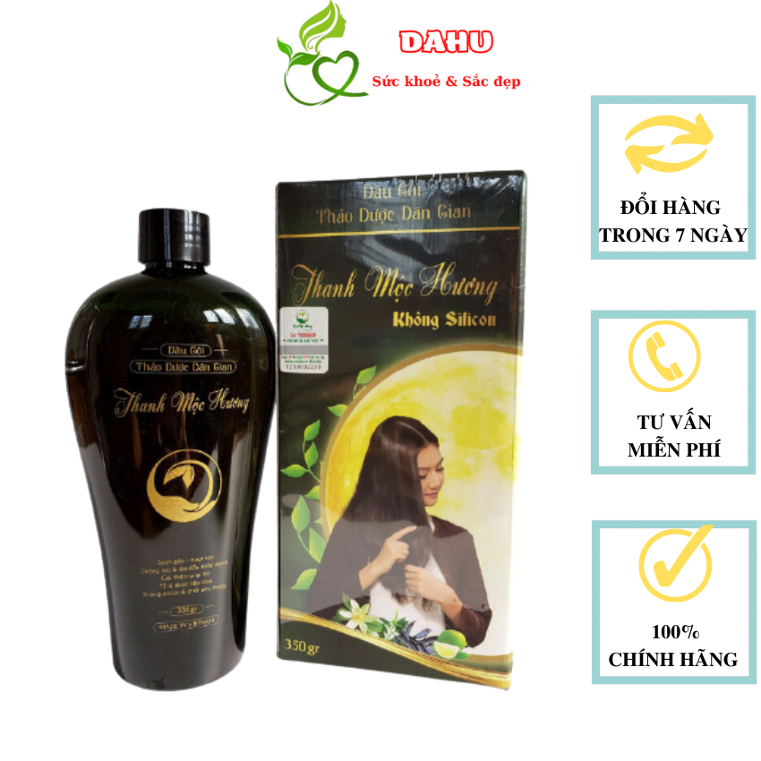 [FREE SHIP] DẦU GỘI THANH MỘC HƯƠNG THẢO DƯỢC DÂN GIAN SẠCH GÀU, MƯỢT TÓC, NHANH MỌC TÓC MẪU MỚI