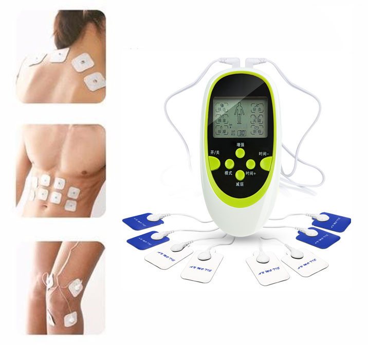 Máy Massage Xung Điện Châm Cứu, Máy Massage Toàn Thân, Máy Massage Đa Năng Toàn Thân Xung Điện Trị Liệu 8 Miếng Dán Cao Cấp, Trị Liệu Dứt Điểm Đau Nhức Toàn Thân, Bảo Hành 1 Đổi 1