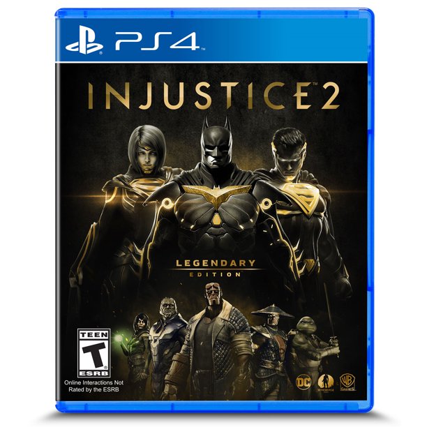 Đĩa game ps4 : injustice 2 legendary edition hệ us