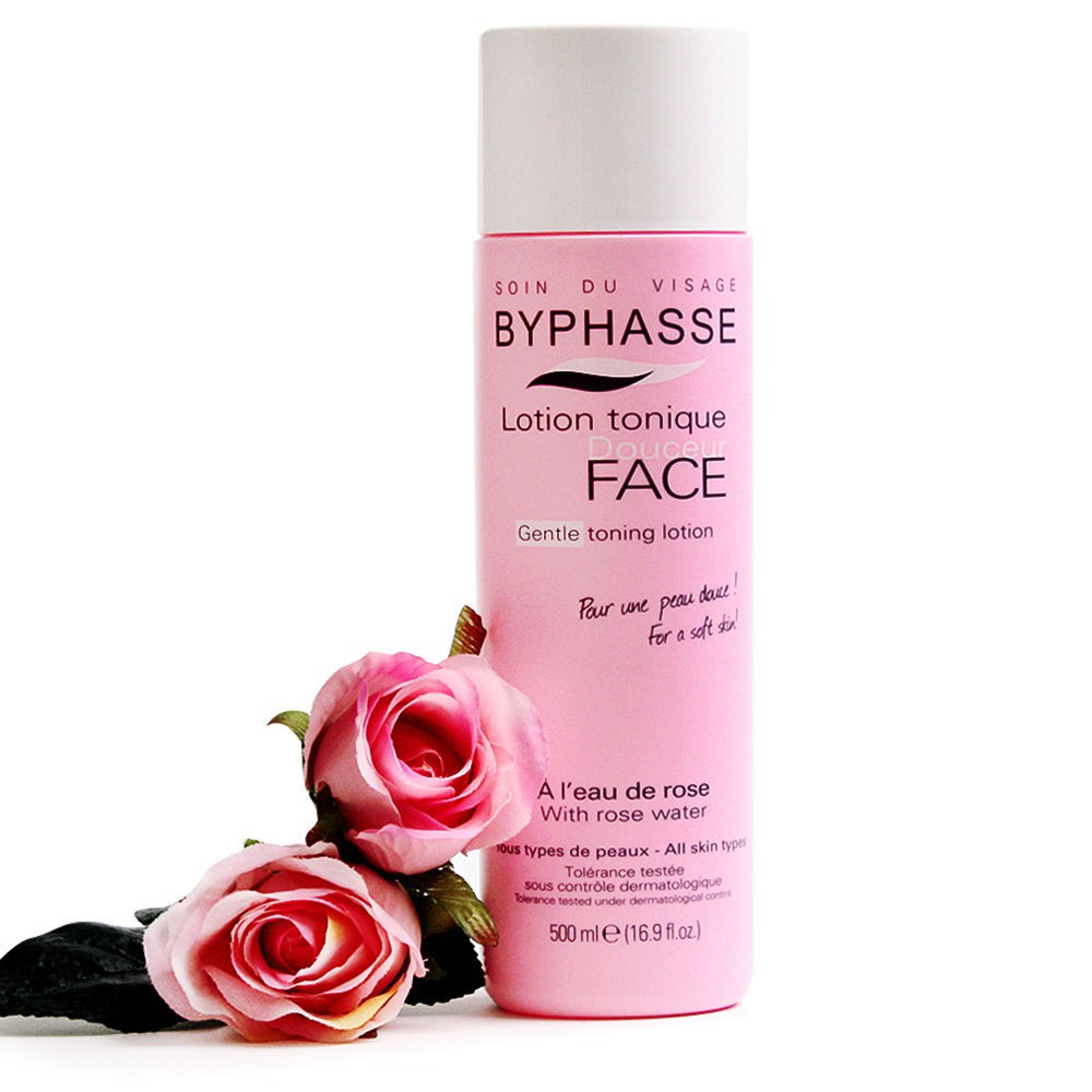 [HCM]Nước hoa hồng byphasse 500ml (gentle toning lotion with rose water all skin types ) sản phẩm có nguồn gốc xuất xứ rõ ràng dễ dàng sử dụng đảm bảo chất lượng