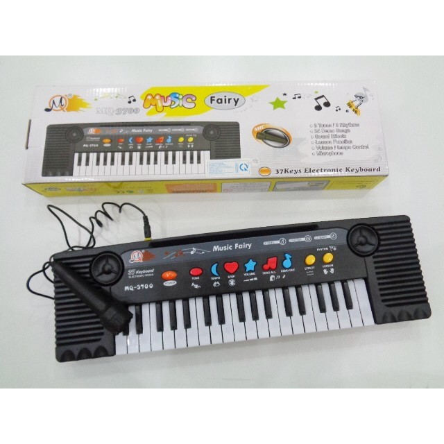 Đàn organ mq-3700 có mic cho bé tập hát - đàn điện tử cho bé, đàn piano bắt đầu học 3-6-12 tuổi có thể chơi cỡ đại -đàn piano cho bé đàn âm nhạc đồ chơi