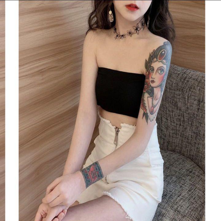 Áo ống thun gân sexy gợi cảm vải dày đẹp 11221-2
