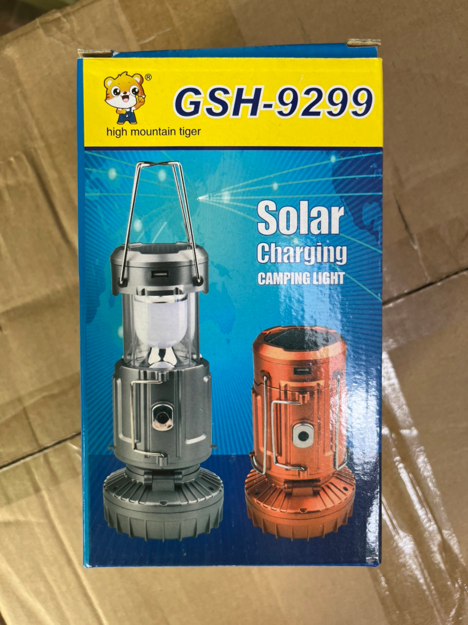 Đèn bão năng lượng mặt trời kèm quạt gsh - 9299
