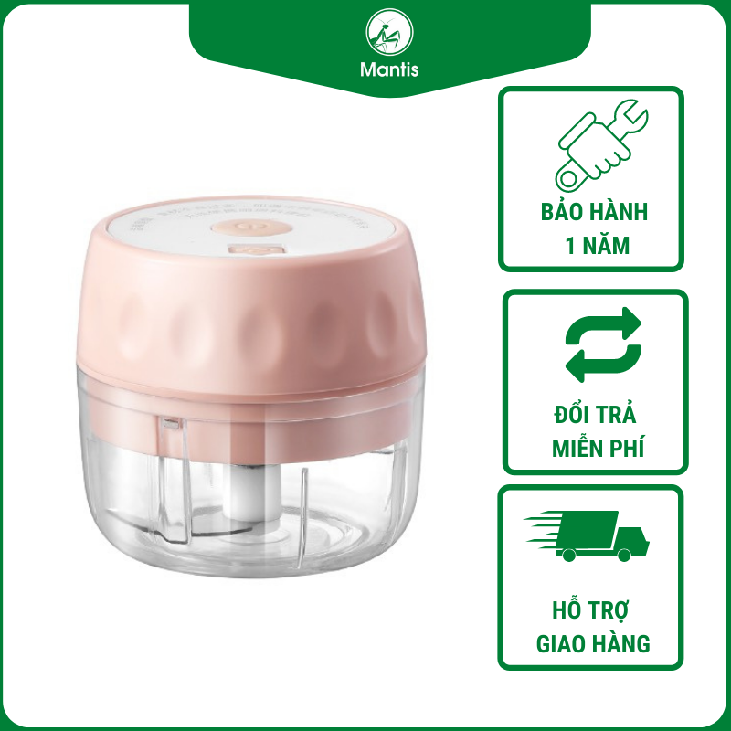 Máy Xay Thịt Cầm Tay Mini 100ml Mantis thiết kế hiện đại