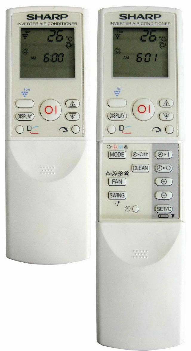 Điều khiển điều hòa SHARP Inverter.