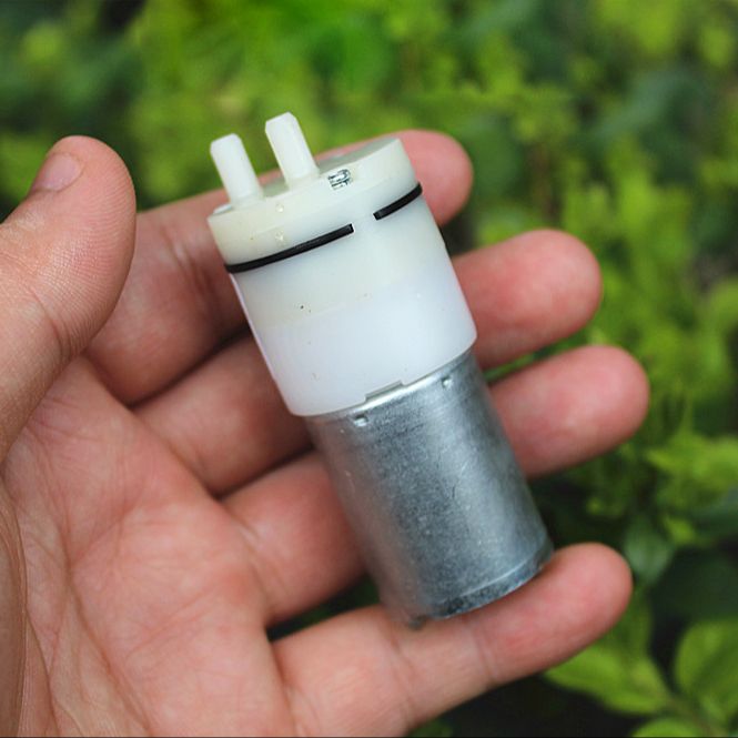 Máy bơm không khí DC 3.7V 5V 6V - Máy bơm hút chân không mini động cơ 370