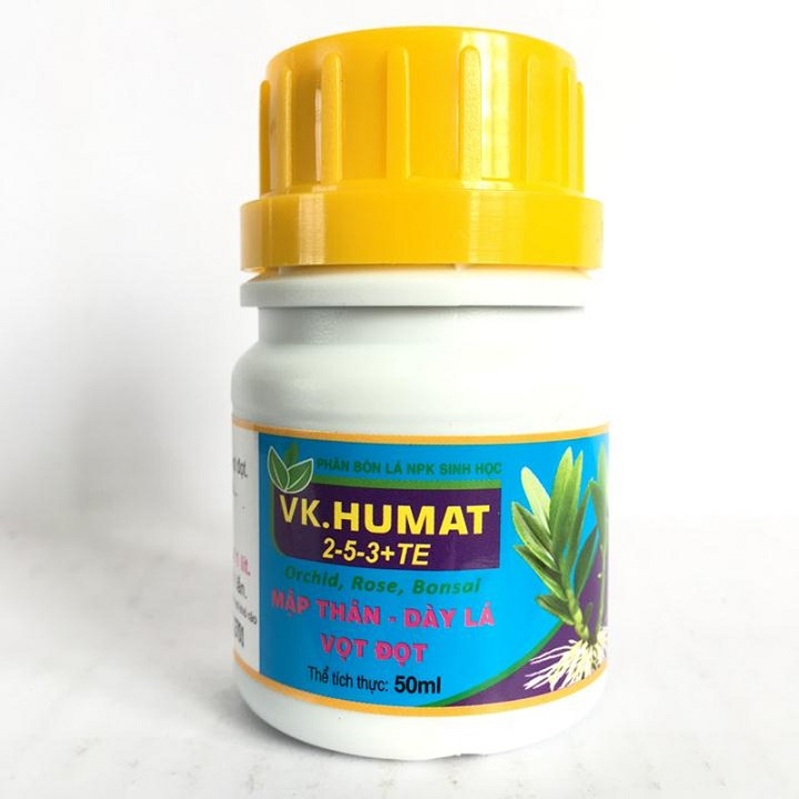 Chế phẩm mập thân dày lá vọt đọt VK HUMAT 50ml