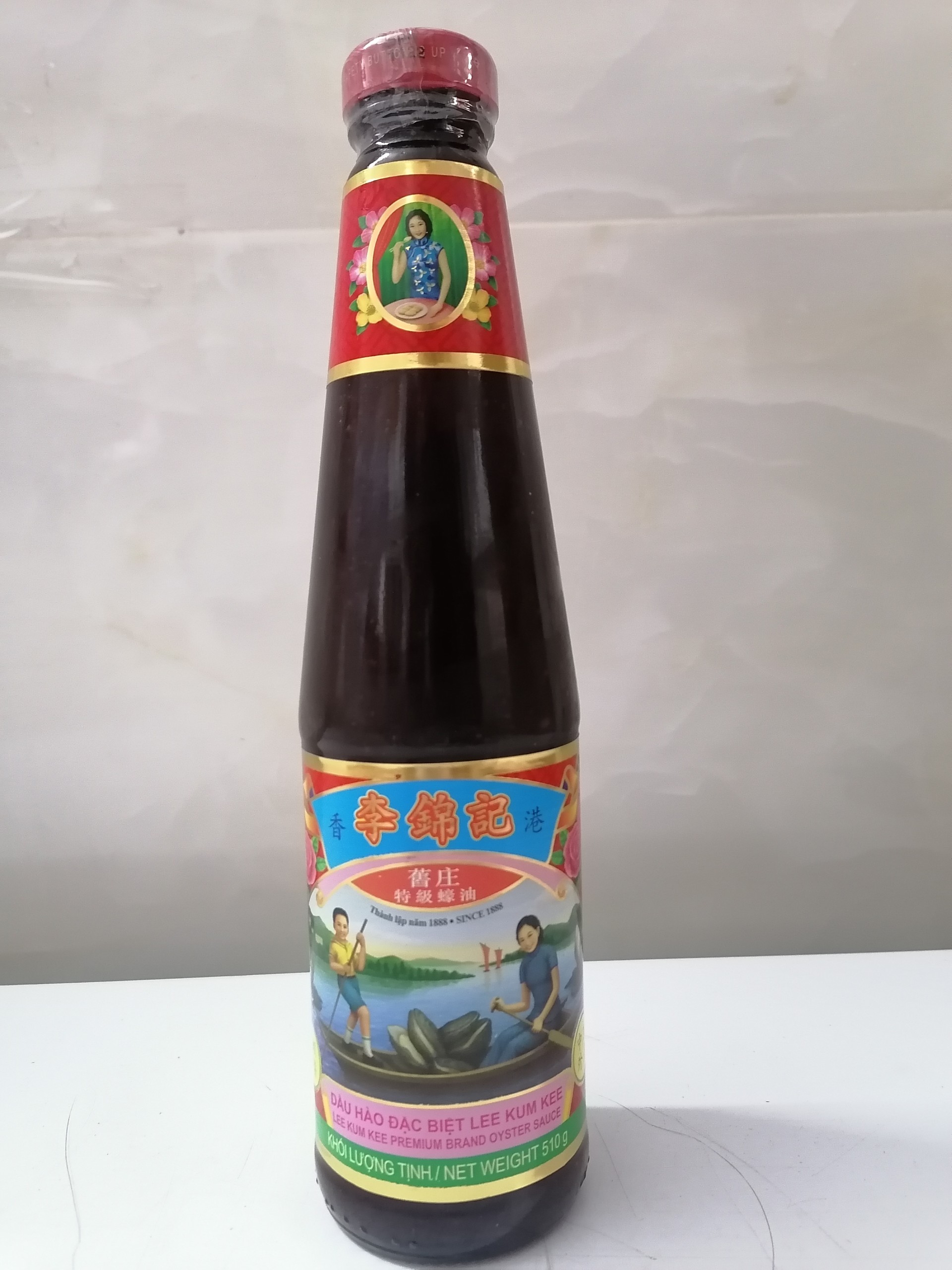 Dầu hào đặc biệt lee kum kee premium brand oyster sauce