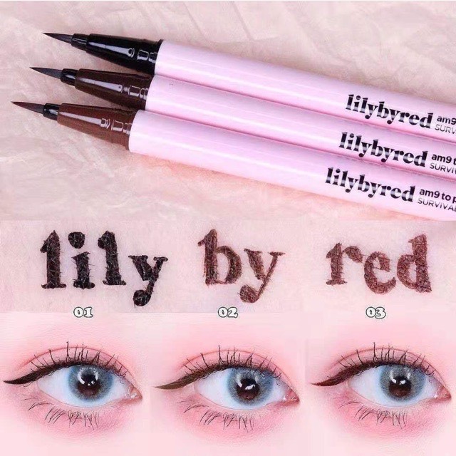 [HCM]KẺ MẮT NƯỚC LILYBYRED AM9 TO PM9 SURVIAL PEN LINER