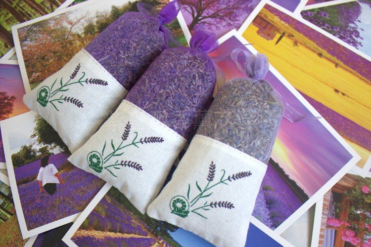 Túi Thơm Hoa Oải Hương Lavender (Màu Tím)