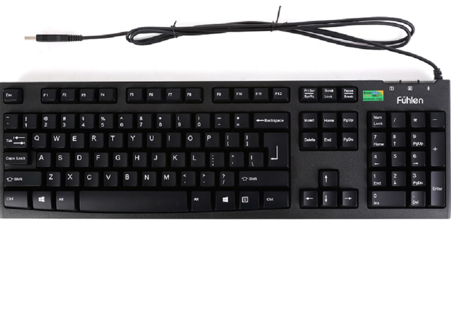 Bàn phím máy tính Fuhlen L411 USB - Hàng chính hãng