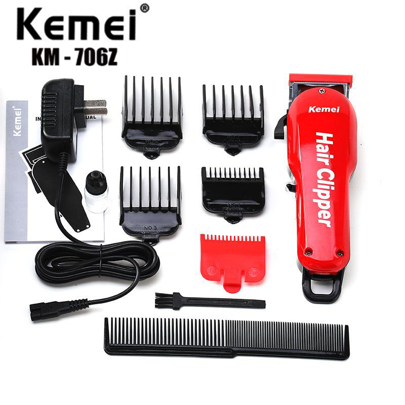 Tông đơ cắt tóc lưỡi kép chuyên nghiệp kemei KM-706Z