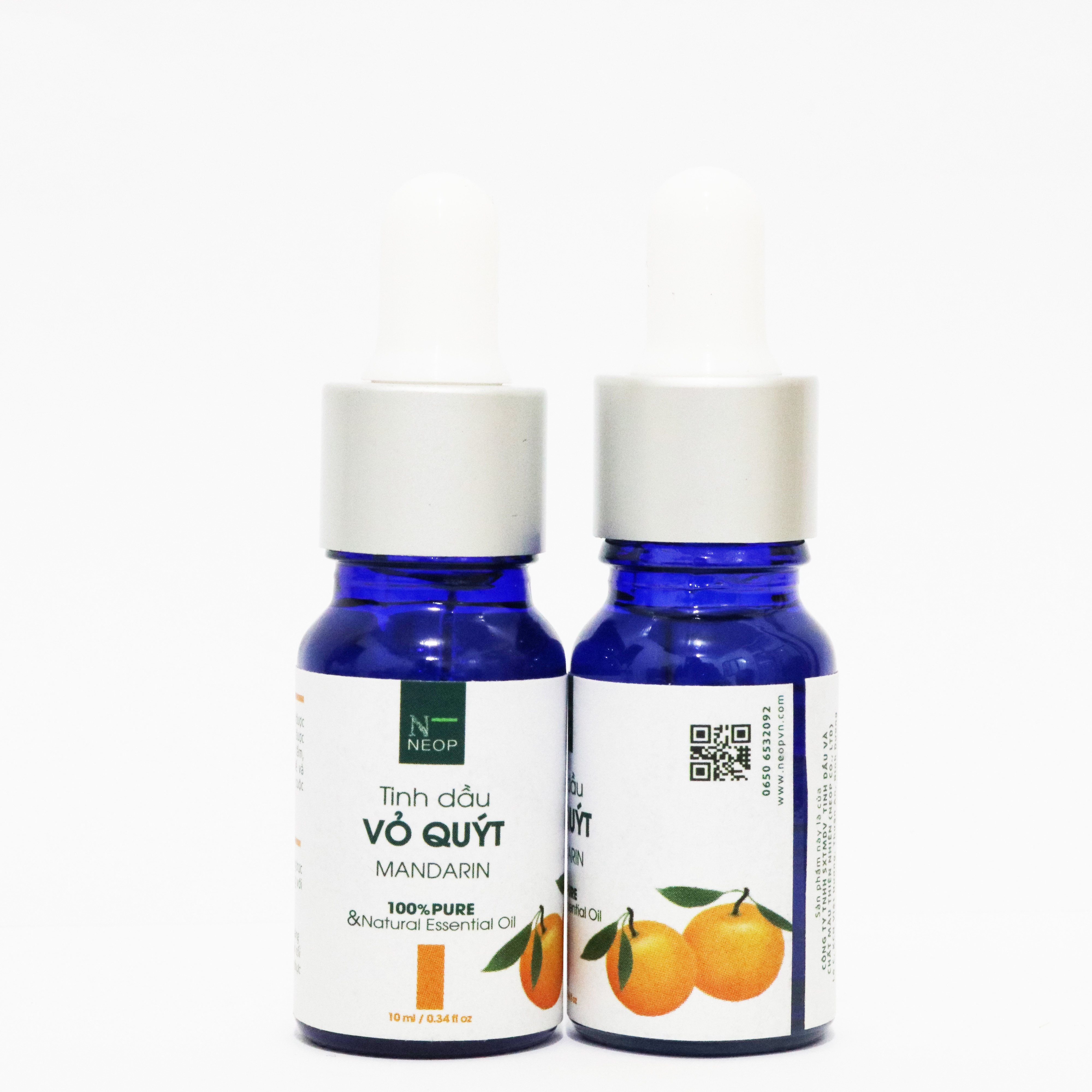 Tinh dầu vỏ quýt neop 10ml - mandarin essential oil