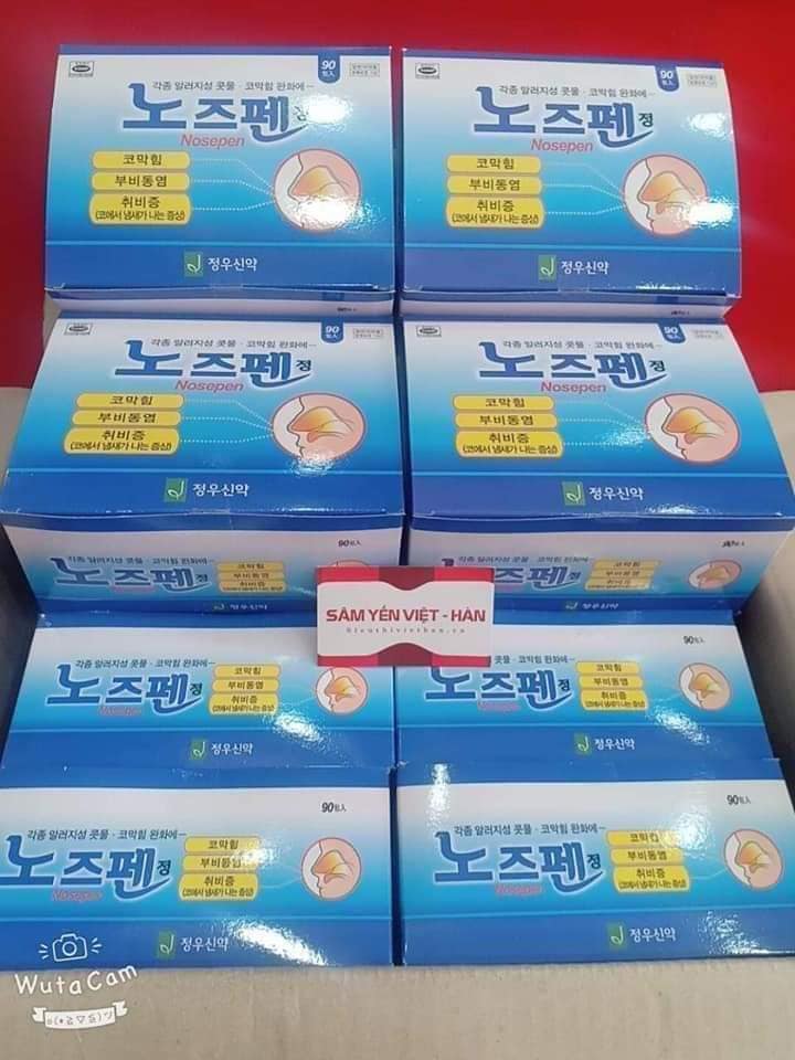 Đặc trị viêm xoang mũi hàn quốc