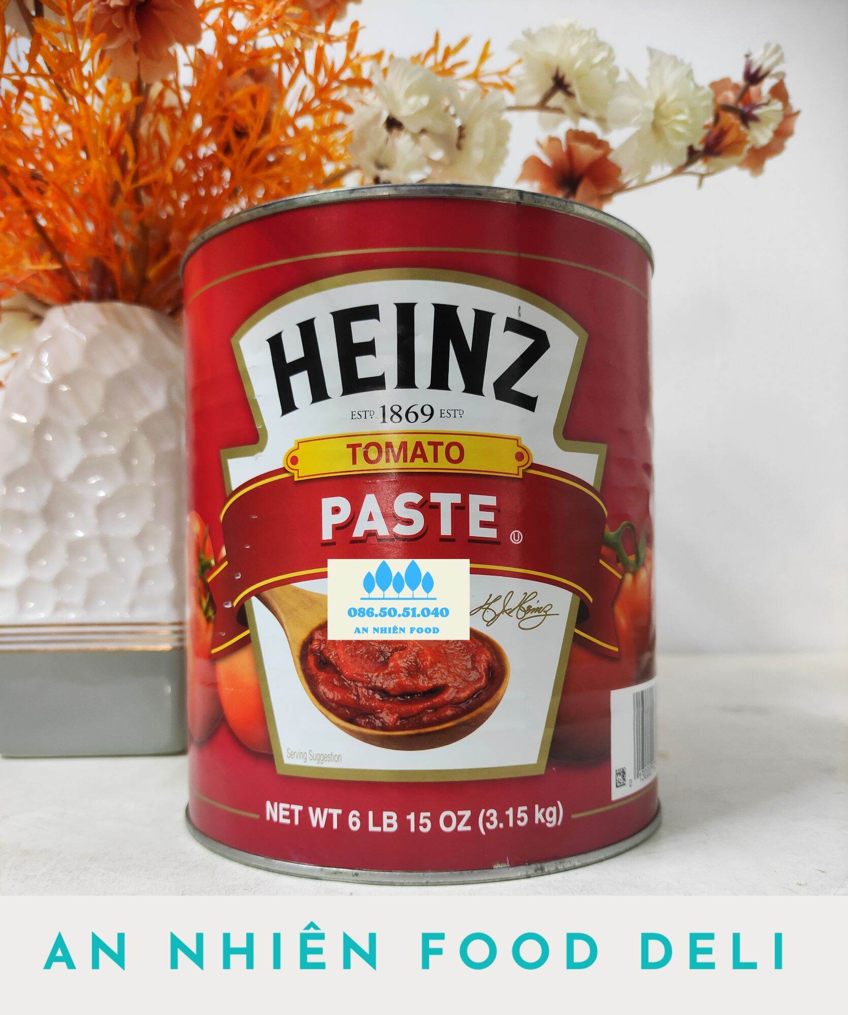Sốt Cà Chua Heinz Tomato Paste Xốt Cà Chua hộp to 3KG