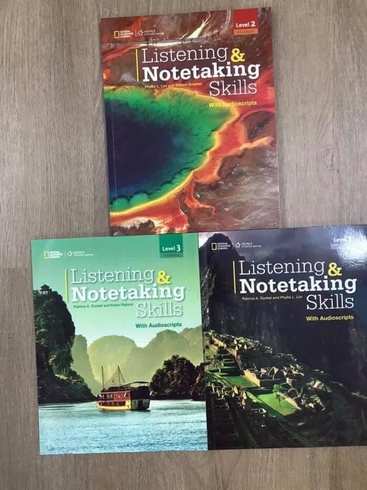 Bộ Listening and notetaking skills 3c nhập màu
