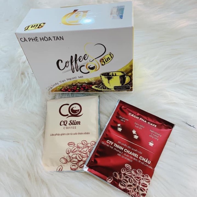 [HCM]Cafe giảm cân CQ SLIM COFFEE