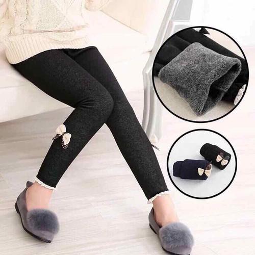 Quần legging giả bò lót lông cho bé hàng cực ấm
