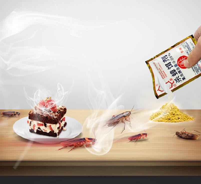 Combo 2 gói Thuốc diệt ruồi muỗi kiến gián,côn trùng, Combo 2 gói thuốc diệt gián, Combo 2 gói thuốc diệt kiến, thuốc diệt gián sinh học dạng gói,