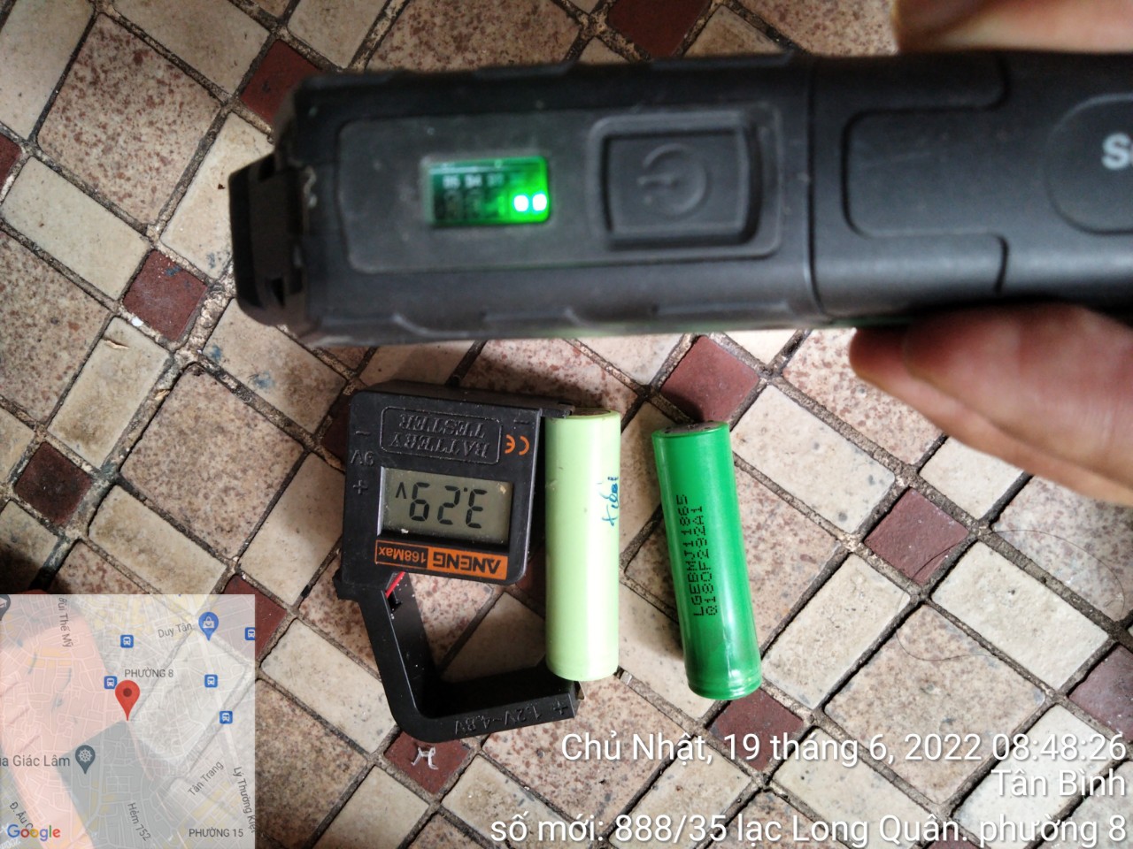 Freeship-siêu rẻ chỉ từ 1.500d/xác- Xác cell 18650.