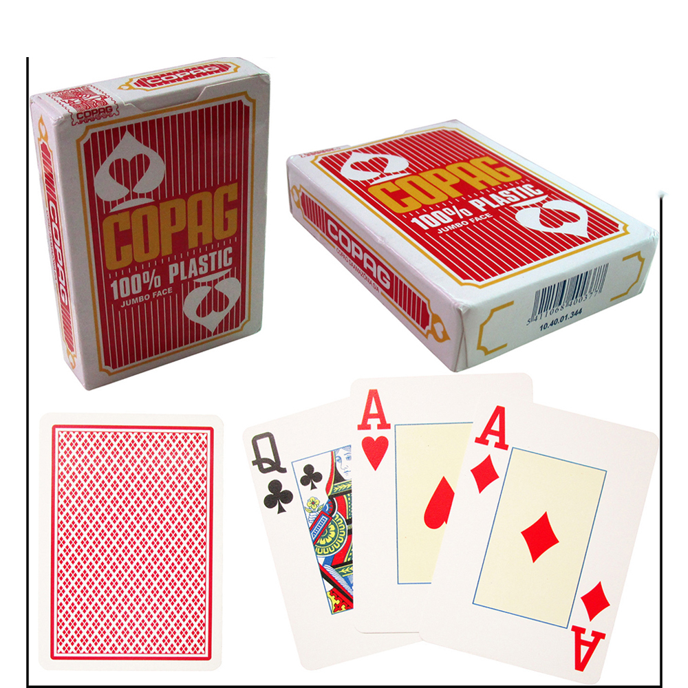 Bài Tây Nhựa Copag Texas Hold'em Siêu Bền Chống Nước Chống Gãy