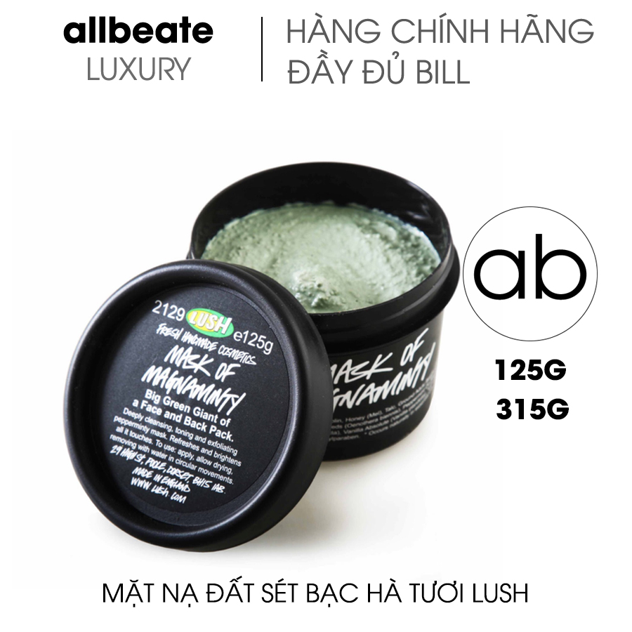 (Bill Anh) Mặt nạ Lush - Mask of magnaminty
