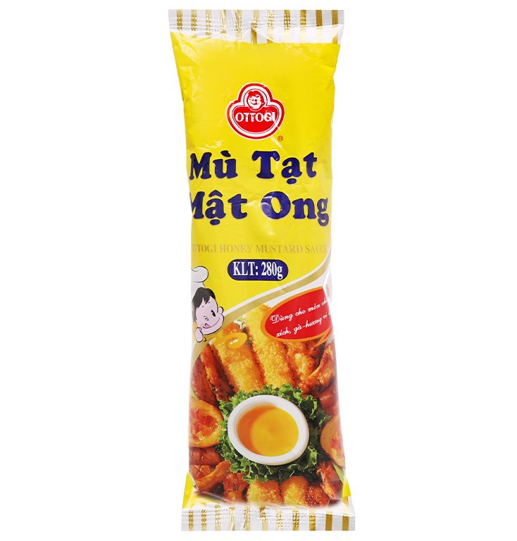 Sốt Mù tạt mật ong Hàn Quốc Ottogi - gói 280g - Sốt chấm Hàn Quốc